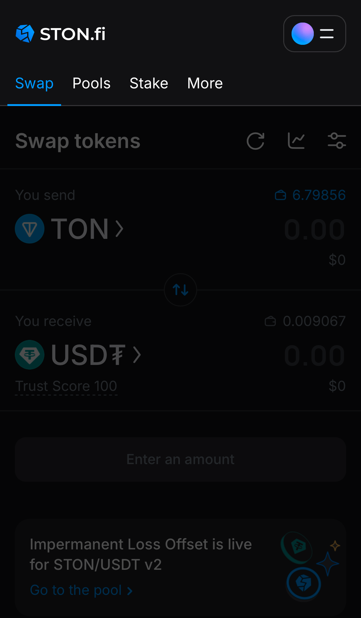 How to buy and sell USDT (TON)