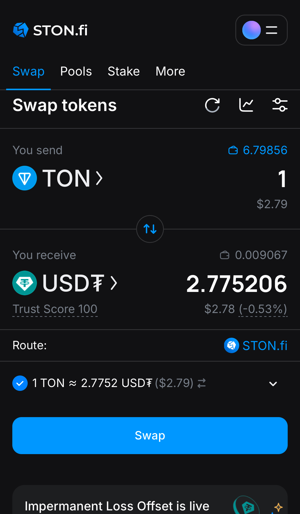 How to buy and sell USDT (TON)
