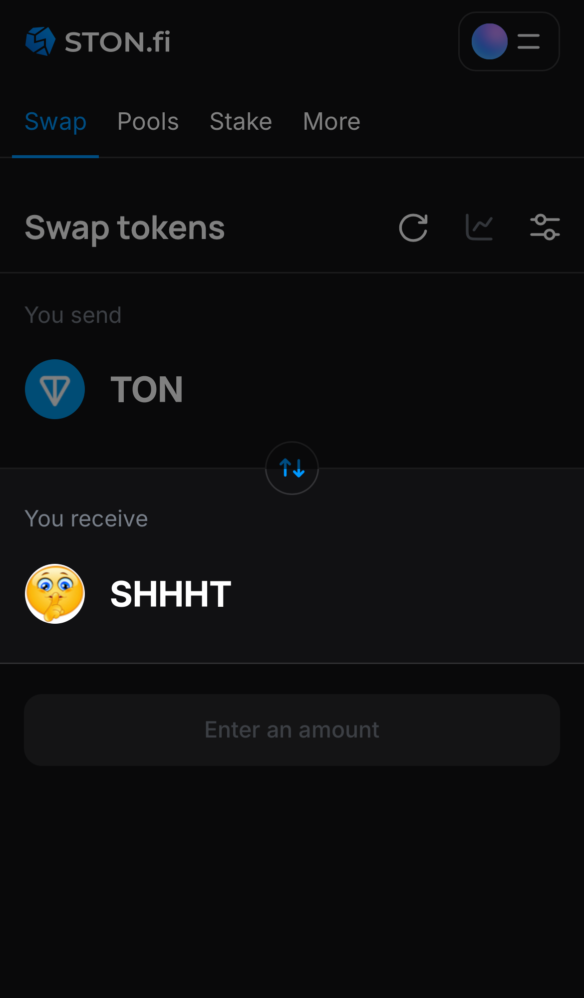 Chọn SHHHT trong ô ‘You receive‘.