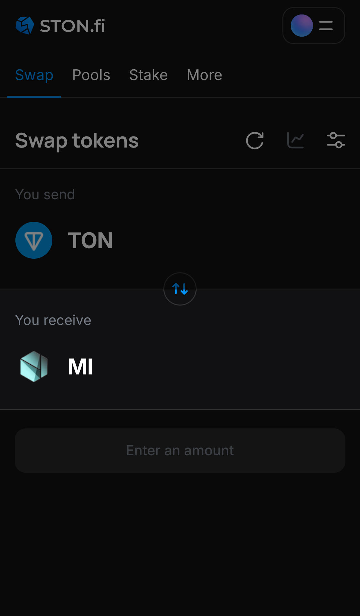 Elige MI en la casilla ‘You receive‘.