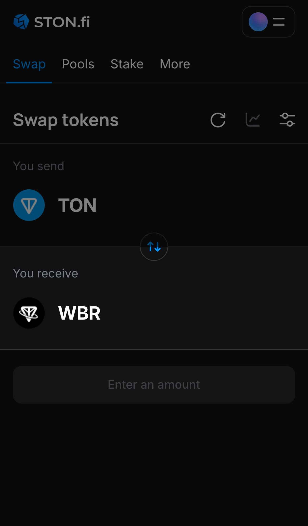 Chọn WBR trong ô ‘You receive‘.