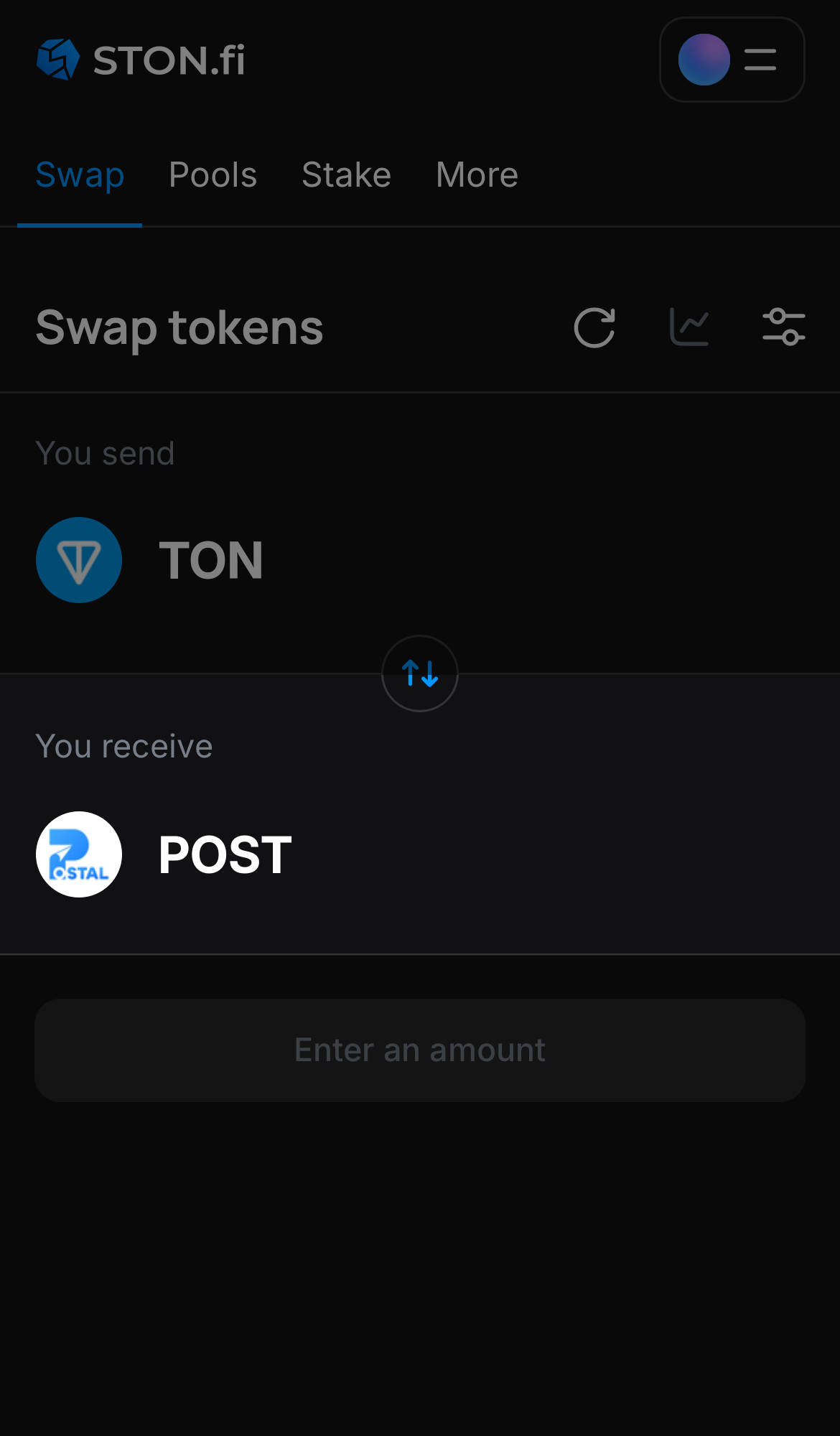 Selecione POST na caixa ‘You receive‘.