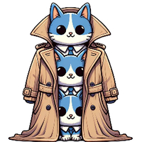 3CATS in a Trench Coat logo